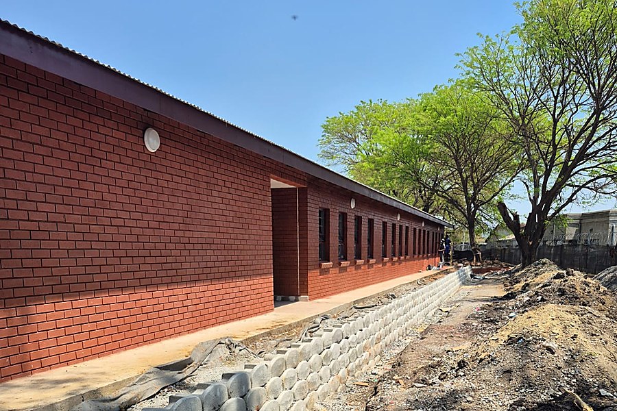 Brick Retaining Wall & Building Surround - Gauteng
