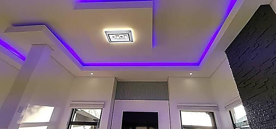 Backlit LED Bulkhead Ceiling - Centurion