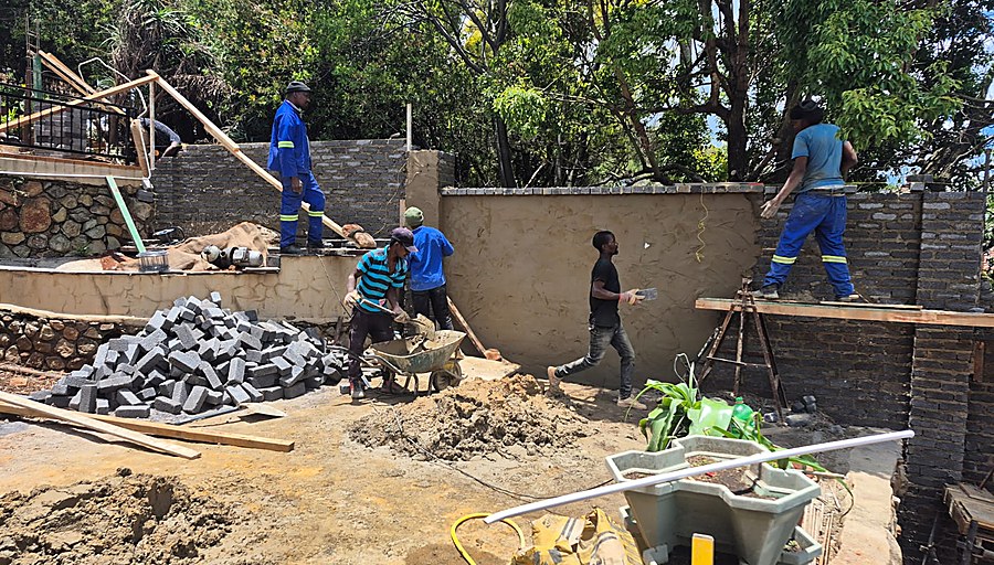 Boundary Walls & Retaining Walls in Centurion, Pretoria, Midrand and Gauteng by Africa Singatha Construction