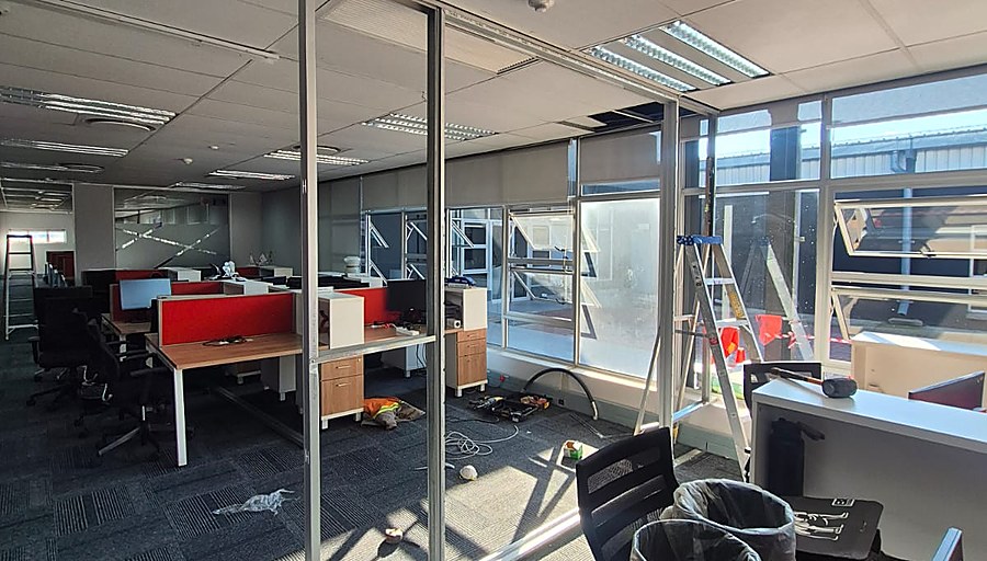 Office & Drywall Partitioning in Centurion, Pretoria, Midrand and Gauteng by Africa Singatha Construction