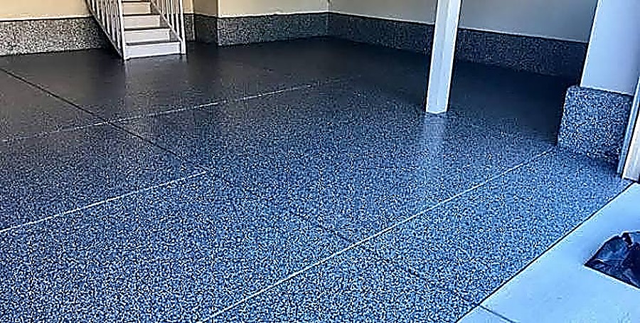 Flake epoxy garage coating - Waterkloof, Pretoria